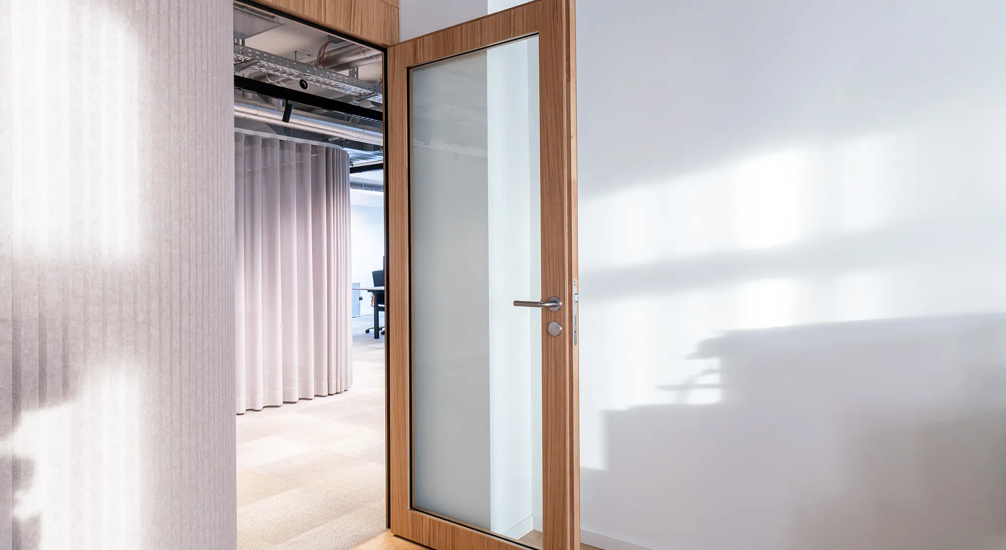 Cloison en bois Schwab 58 chez HIAG, Zurich