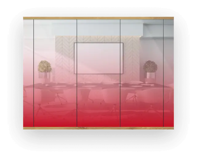 Grafik Farbiges Glas