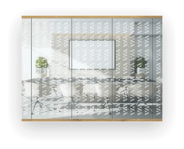 Grafik Glasvarianten Musterfolie