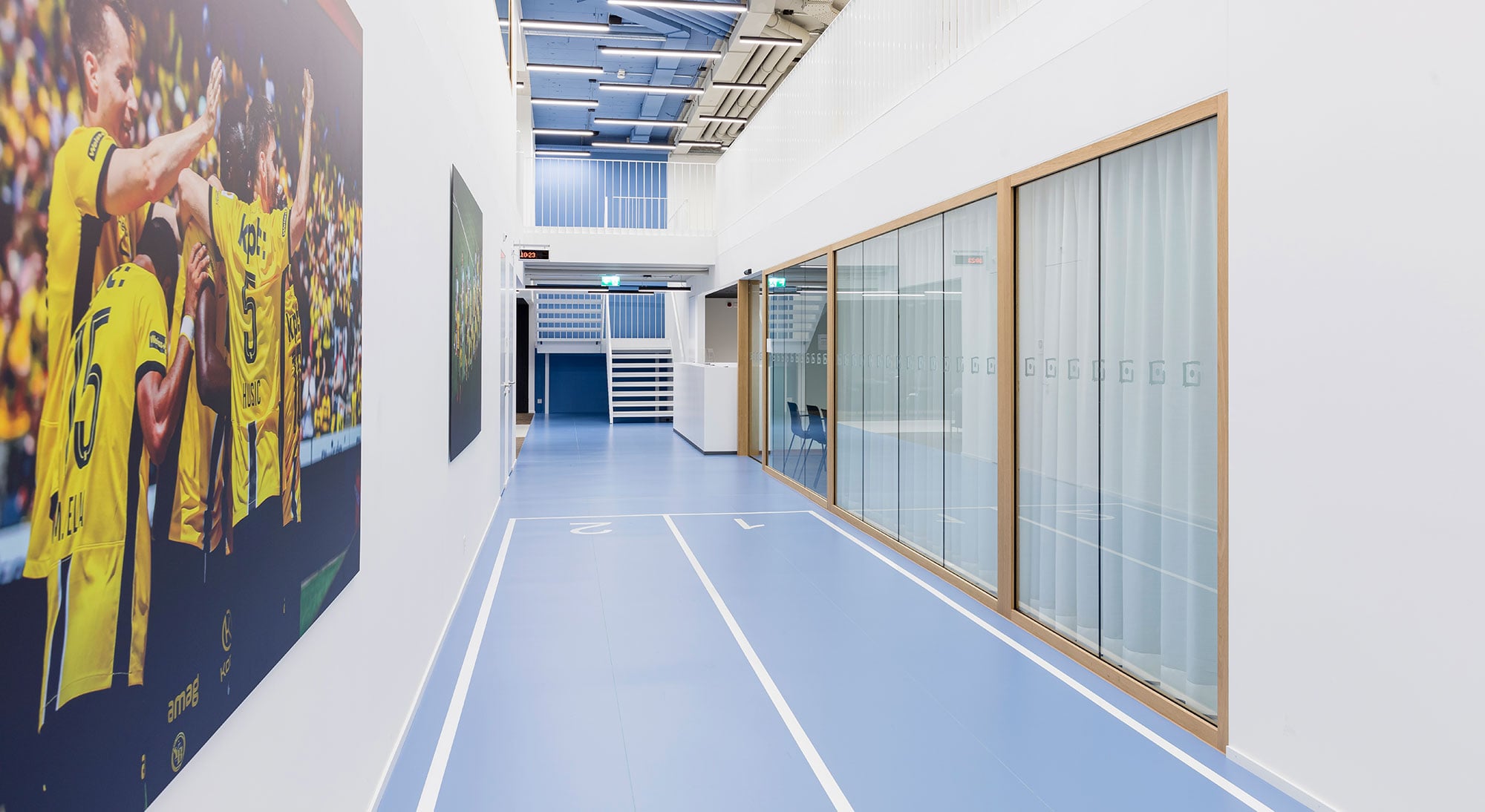 Cloison en bois Schwab 58 au Medical Center Wankdorf