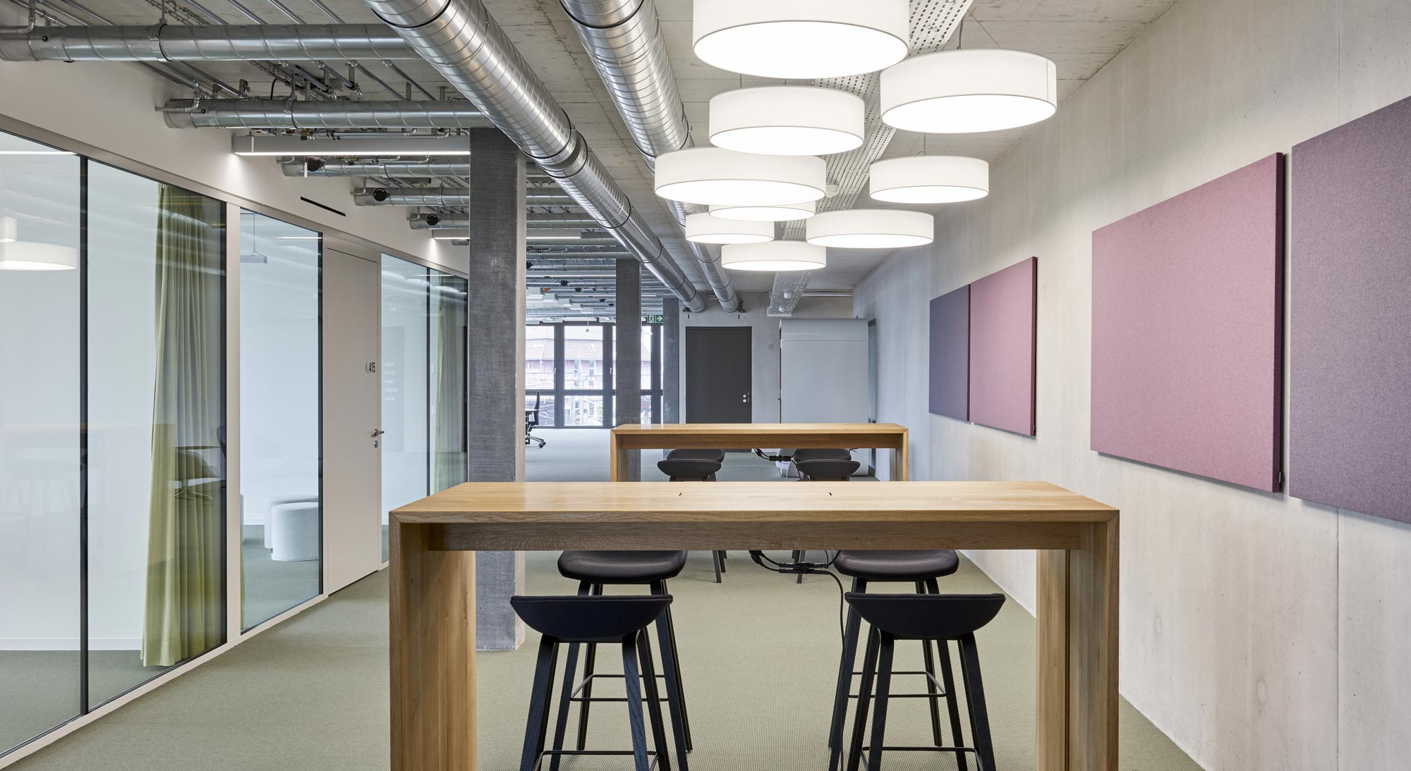 Cloison métallique Schwab 52 à l'Office fédéral des constructions et de la logistique, Zollikofen